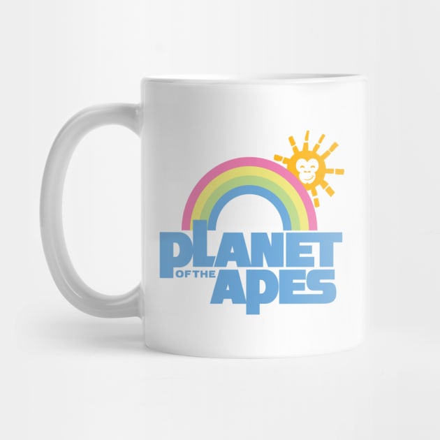 Planet of the Apes - Rainbow by KERZILLA